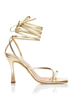 Bike Shoe In Gold