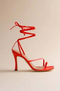 Bike Shoe In Tomato