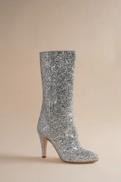 Elevator Boot In Disco Dust Glitter