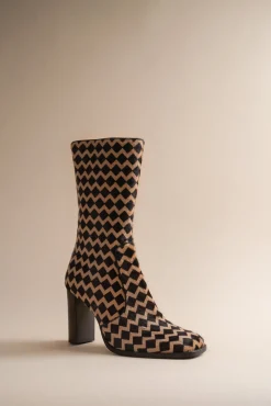Lauryn Boot In Checkers