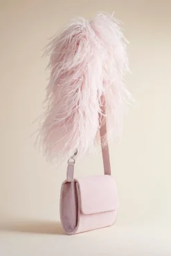 Lijadu Bird Bag In Candy Floss Suede