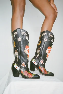 My Body My Choice Doodle Cowboy Boot