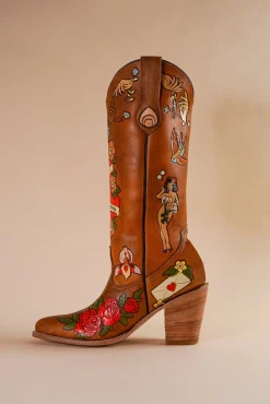 My Body My Choice Doodle Cowboy Boot