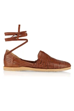 Nutmeg Lace Up Huarache